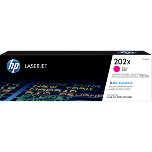 HP LaserJet 202X Magenta Toner Cartridge CF503X Color Pro