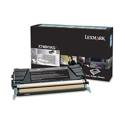 Lexmark X746H1KG Black High-Yield Toner Cartridge