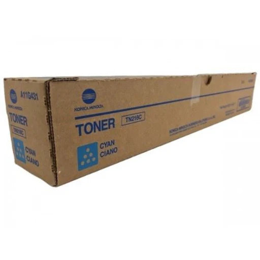 Konica Minolta A11G431 (TN216C) Cyan Toner Cartridge