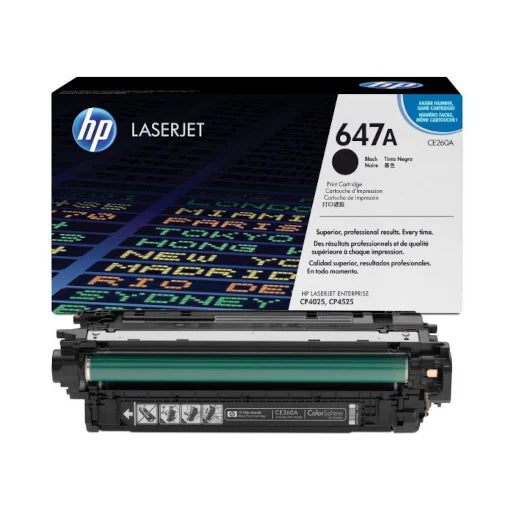 HP CE260A Standard Yield Black Toner Cartridge