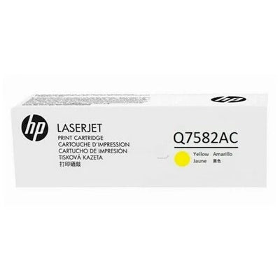 HP Q7582AC Yellow Toner Cartridge