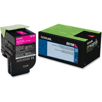 Lexmark 80C10M0 (Magenta Toner Cartridge)