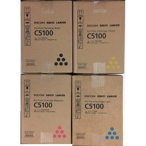 Ricoh Complete Toner Full Set Pro C5100S
