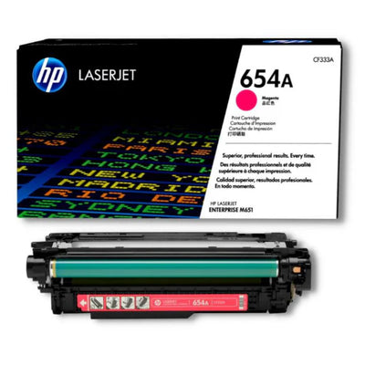 HP LaserJet 654A Magenta Toner Cartridge CF333A Enterprise
