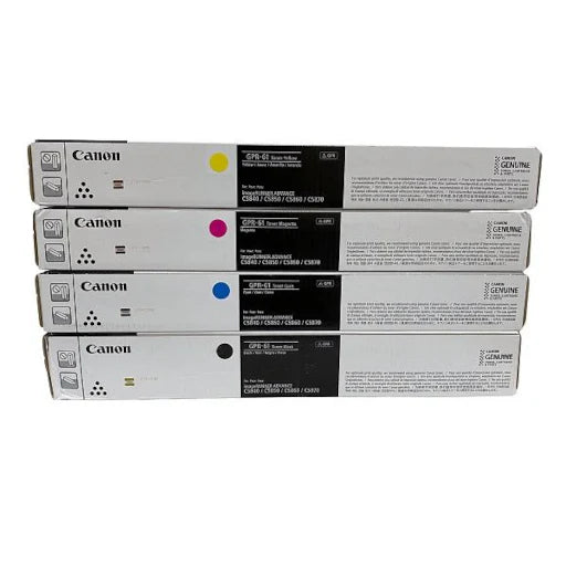 Canon GPR-61 Complete Toner Full Set imageRUNNER ADVANCE DX C5870i