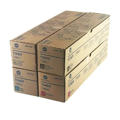 Konica Minolta TN-622 High Yield CMYK Toner Set
