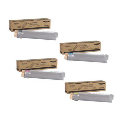 Xerox Phaser 7400 High Capacity CMYK Toner Cartridge Set