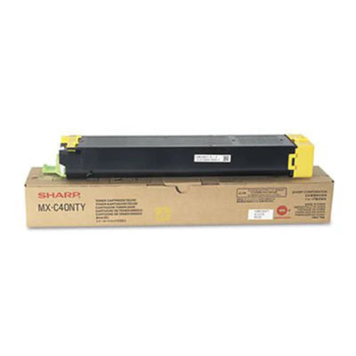Sharp MX-C40NTY Yellow Toner Cartridge MX C40