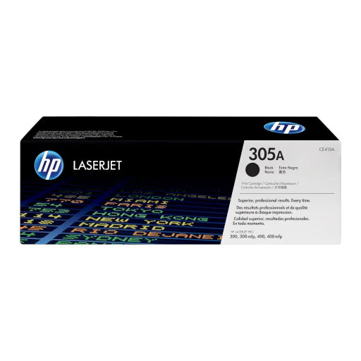 HP CE410A (305A) LaserJet Pro 300 / 400 Black Toner Cartridge