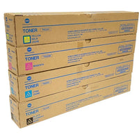 Konica Minolta TN-324 CMYK Toner Set (A8DA130 / A8DA230 / A8DA330 / A8DA430)