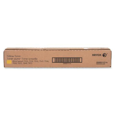 Xerox WorkCentre 7525 Yellow Toner Cartridge 006R01514
