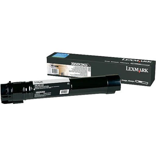Lexmark X950X2KG Extra High Yield Black Toner Cartridge