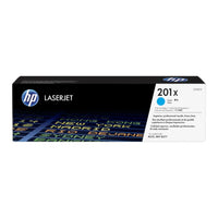 HP LaserJet 201X Cyan Toner Cartridge CF401X Color