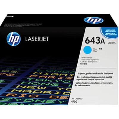 HP Q5951A Standard Yield Cyan Toner Cartridge