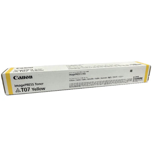 Canon Yellow T07 Toner Cartridge 3644C001AA imagePRESS Lite C165 C170