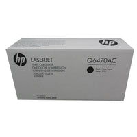 HP Q6470AC (501A) Black Standard Capacity Toner Cartridge
