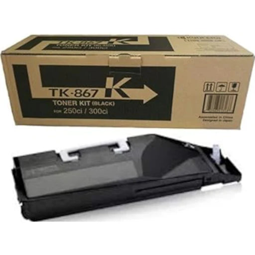 Kyocera TK-867K Black Toner Cartridge 1T02JZ0US0 TASKalfa