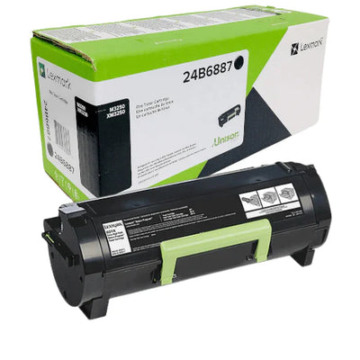 Lexmark 24B6887 Black Toner Cartridge