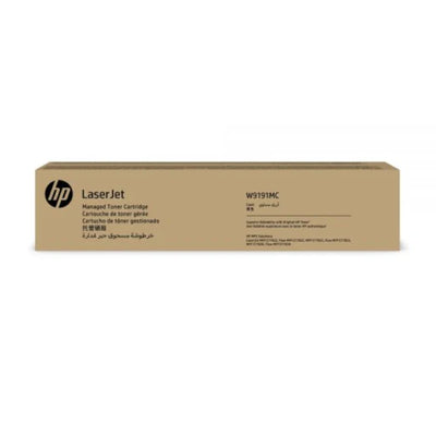 HP W9191MC Managed Cyan Toner Cartridge