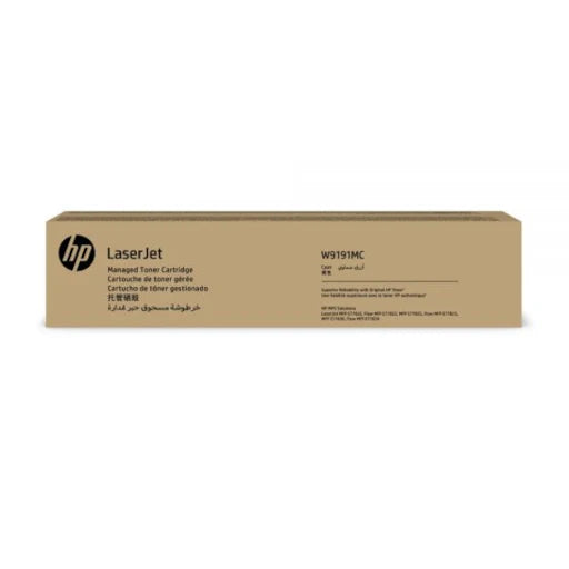 HP W9191MC Managed Cyan Toner Cartridge