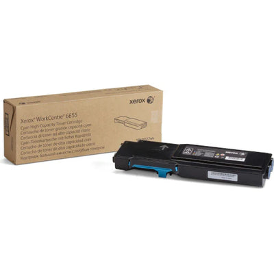 Xerox Cyan Toner Cartridge 106R02744 WorkCentre 6655