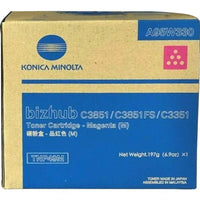 Konica Minolta TNP-49M Magenta Toner Cartridge A95W330 Bizhub C3350 C3850