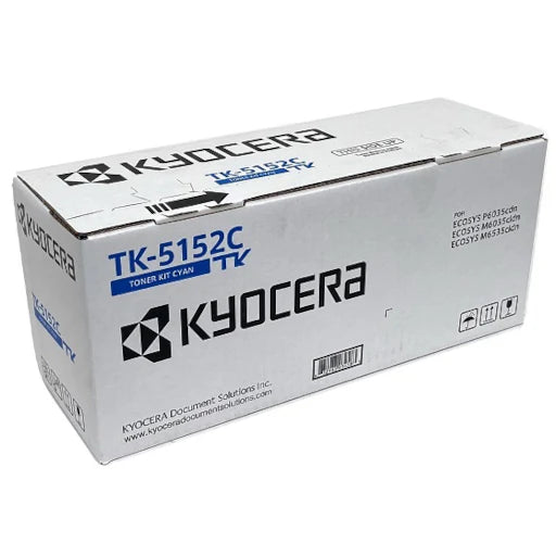 Kyocera TK-5152C Cyan Toner Cartridge ECOSYS M