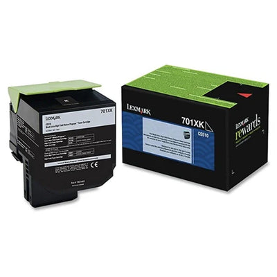 Lexmark 70C1XK0 / 701XK Black Toner Cartridge