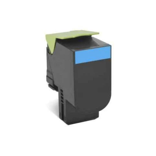 Lexmark 80C1SC0 Standard Yield Cyan Toner Cartridge