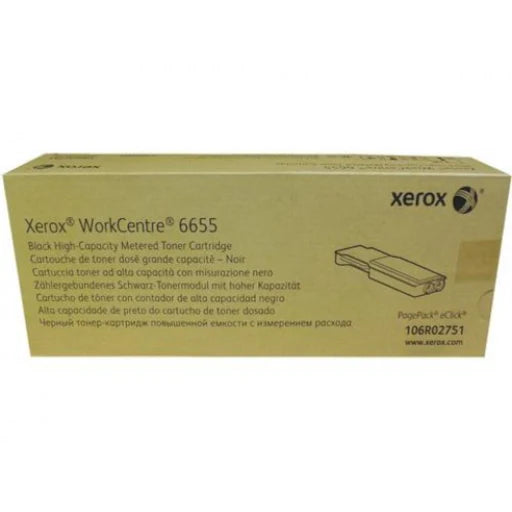 Xerox WorkCentre 6655 106R02751 High Yield Black Toner Cartridge