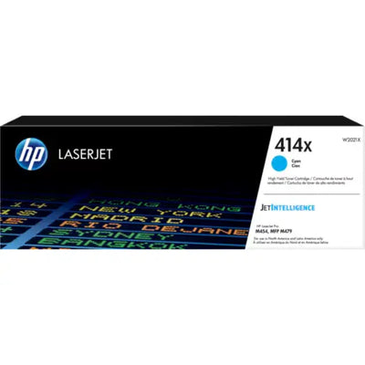 HP LaserJet 414X Cyan Toner Cartridge W2021X Enterprise