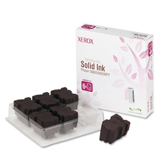 Xerox Phaser 8860/8860MFP Magenta Solid Ink, Box of 6 (108R747)