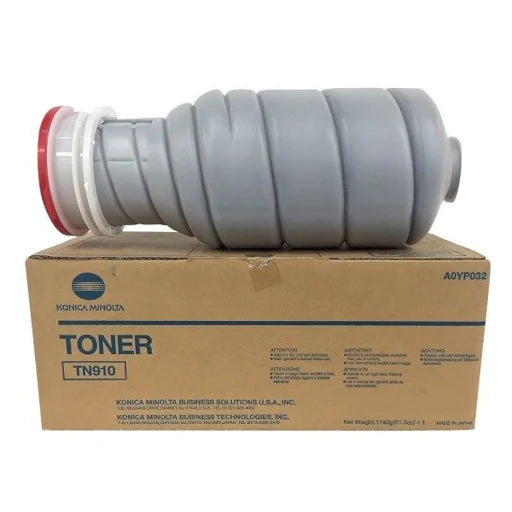 Konica Minolta A0YP032 / 022J (TN-910) Black Toner Cartridge