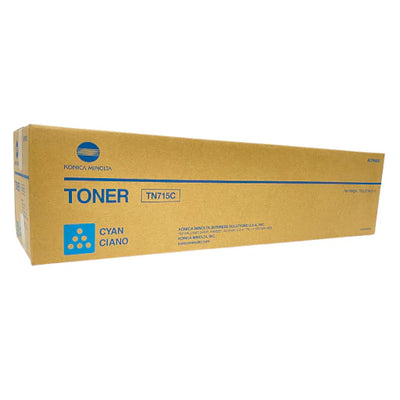 Konica Minolta ACP8430 (TN-715C) Cyan Standard Yield Toner Cartridge
