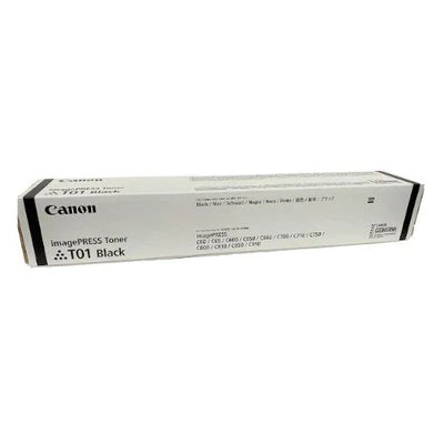Canon T01 Black Toner Cartridge 8066B001AA imagePRESS C800 C700