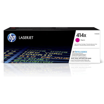 HP LaserJet 414X Magenta Toner Cartridge W2023X Pro M454 M479