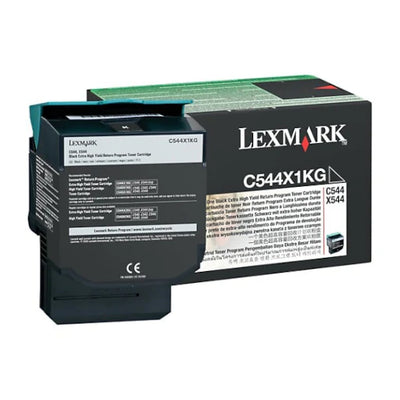 Lexmark C544X1KG Extra High Capacity Black Toner Cartridge