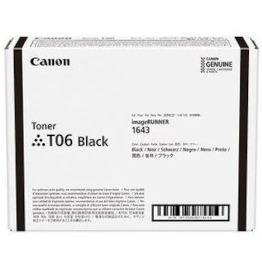 Canon T06 Black Toner Cartridge 3526C001AA imageRunner 1643