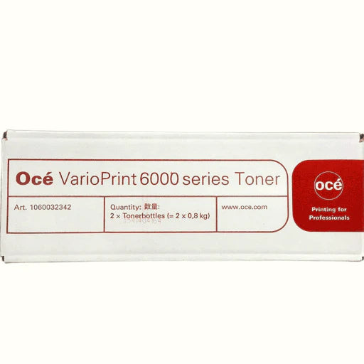 Océ 1060089368 MICR Black Toner Bottle Set