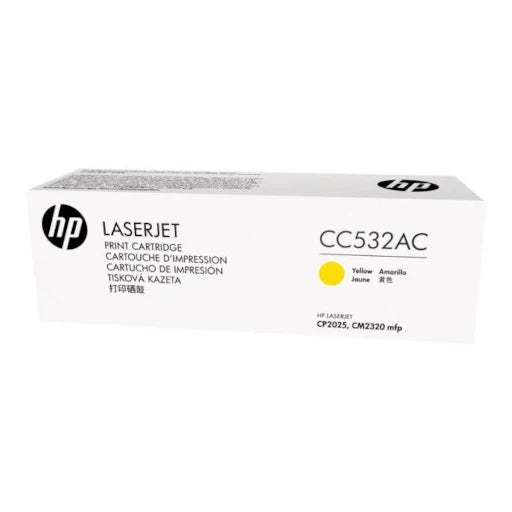 HP CC532AC 304A Yellow Toner Cartridge