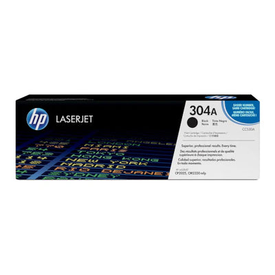 HP CC530A (304A) Black Toner Cartridge