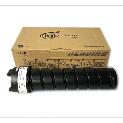 KIP Z340970010 7170 Black Toner Cartridge (2 × 400 g Bottles)