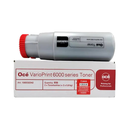Océ Varioprint 600 1060096064 Black Toner Bottles (2 Pack)