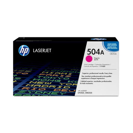 HP CE253A (504A) Magenta Toner Cartridge