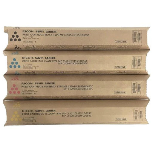 Ricoh Toner Cartridge Full Set MP C5501