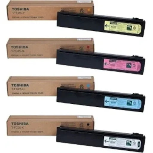 Toshiba T-FC25 Toner Cartridge Full Set e-Studio