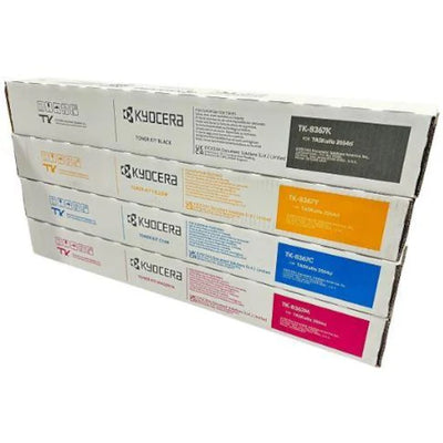 Kyocera TK-8367 Toner Cartridge Full Set TASKalfa 2554ci