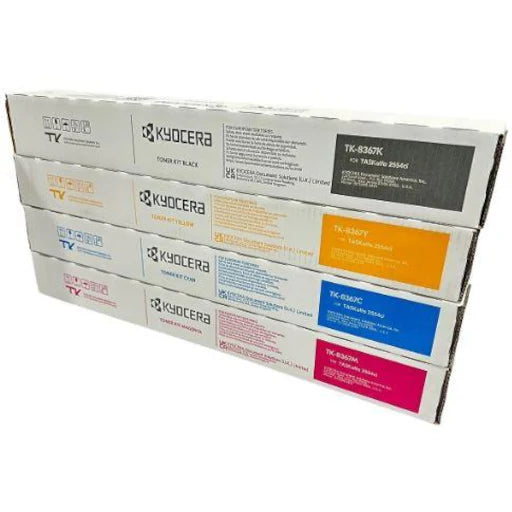 Kyocera TK-8367 Toner Cartridge Full Set TASKalfa 2554ci