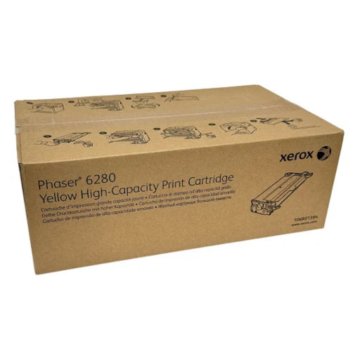 Xerox 106R01394 Phaser 6280 Yellow High Capacity Toner Cartridge