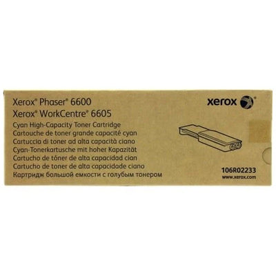 Xerox 106R02233 Cyan High-Capacity Toner Cartridge